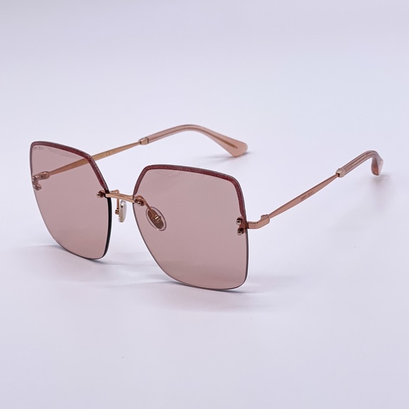 NEW JIMMY CHOO TAVI/S FWMU1 WOMEN’S SUNGLASSES JIMMY CHOO TAVI/S PINK - Picture 10 of 14